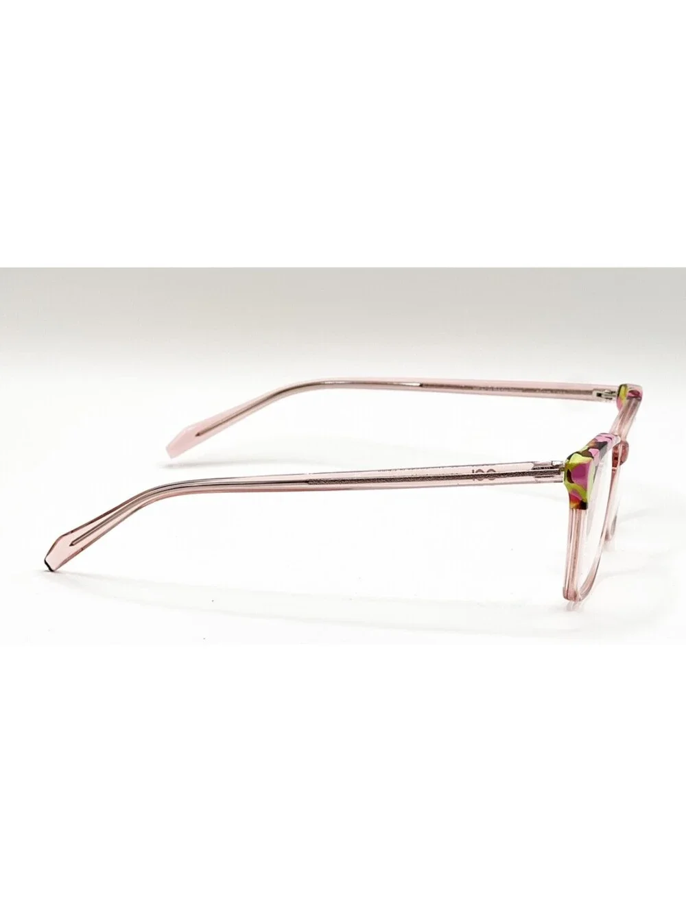 Ogi Beach Bash Pink Peony Rectangle Authentic Eyeglass Frames 51-15-132